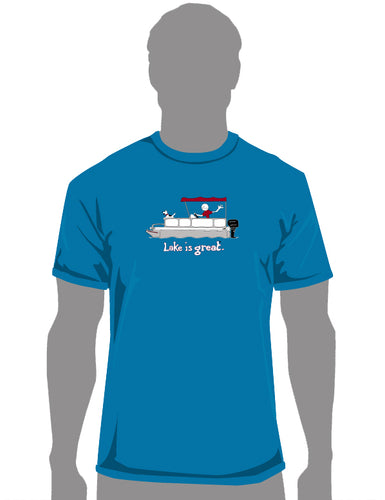 Lake is Great - Pontoon T-Shirt