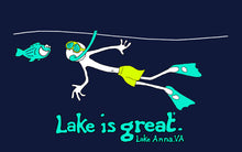 Lake is Great Lake Anna - Scuba Tee - PRE-ORDER